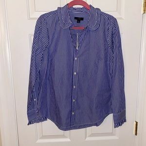 Pinstripe button down